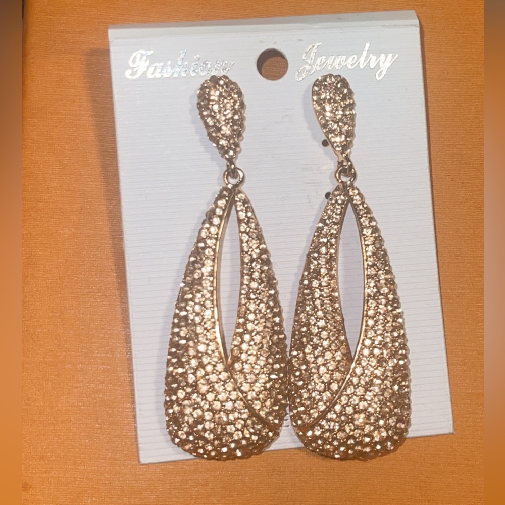 Never worn fashionable earrings
